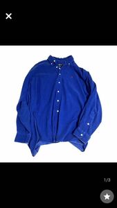 RALPH LAUREN Ralph Lauren Denim corduroy shirt long sleeve POLO BLAKE blue group men's Like tops jacket old clothes used