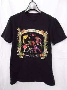 ★東方神起 TOHOSHINKI The GARDEN★半袖Tシャツ/S/黒