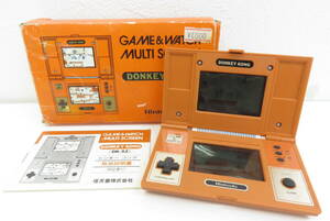 16052 小603-203　ニンテンドー　ドンキーコング　DK-52　GAME&WATCH　ゲームウォッチ　レトロゲーム　ゲーム機　中古品　60