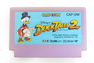 16088 ロ603-213　ファミコン ソフト　ダックテイルズ2　DUCKTALES 2　CAPCOM カプコン　FC　ゲームカセット　レトロゲーム　60