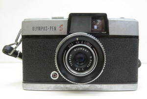 16153 ロ603-317　カメラ　オリンパスペンS　OLYMPUS PEN S　D.Zuiko 1:3.5 f=2.8cm　本体　コンパクト フィルムカメラ　中古品　ヤ60