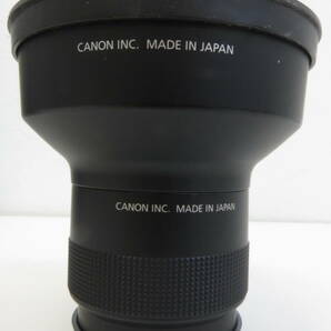 16038 新603-145 Canon ワイドコンバージョンレンズ WC-DC58B 0.75× キャノン ワイドコンバーター 光学機器 中古品 ヤ60の画像4