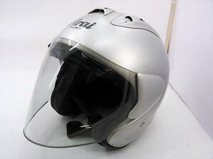 【送料無料】Arai アライ SZ-RamⅢ SZ-Ram3 FLAT SILVER フラットシルバー Lサイズ ジェットヘルメット