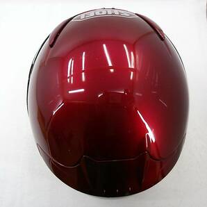 【送料無料】SHOEI ショウエイ Z-7 ワインレッド Lサイズ ミラーシールド付き フルフェイスヘルメットの画像5