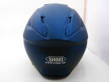 【送料無料】良品 SHOEI ショウエイ GT-AirII GT-Air2 マットブルーメタリック XXLサイズ インナーバイザー フルフェイスヘルメット_画像3