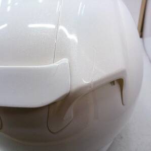 【送料無料】Arai アライ MZ GLASS WHITE グラスホワイト XLサイズ ジェットヘルメットの画像5