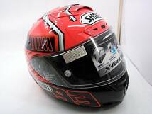 【送料無料】SHOEI ショウエイ X-Fourteen X-14 MARQUEZ4 マルケス4 Lサイズ 元箱付き フルフェイスヘルメット_画像7