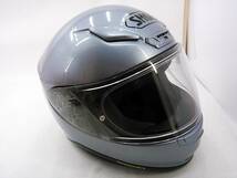 【送料無料】SHOEI ショウエイ Z-7 パールグレーメタリック Sサイズ インカムのおまけ付き フルフェイスヘルメット_画像7