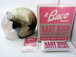 【送料無料】良品 TOYS McCOY トイズマッコイ BABY BUCO WILD ONE ワイルドワン M/L シールド＆箱付き ジェットヘルメット