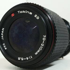 ~実写確認済~ ☆外観美品・人気の望遠レンズ☆　ペンタックス1眼レフ用(Kマウント) Tokina SD 70-210mm F4-5.6 (I0239)