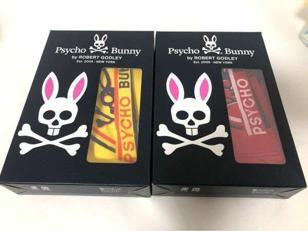 新品　サイコバニー　ボクサーパンツ　 M 前開き仕様 2枚セット　 Psycho Bunny