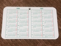 ロレックス カレンダー 1990年 1991年 ノベルティ ヴィンテージ アンティーク Calendar E番 X番 N番 90年代 時計 付属品 ROLEX 非売品_画像1