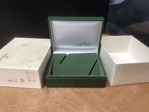 レア ロレックス オイスターパーペチュアルデイト 6917 純正 箱 ボックス Box ケース グリーン 時計 付属品 ROLEX OYSTER PERPETUAL DATE