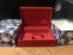 ロレックス 純正 箱 ウォッチ ボックス Watch Box ケース Cリング ヴィンテージ アンティーク 赤 レッド 正規品 時計 付属品 ROLEX