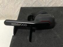 603i0313 JVCケンウッド KENWOOD KH-M700-B 片耳ヘッドセット ワイヤレス Bluetooth マルチポイント 高品位な通話性能 連続通話時間 _画像4