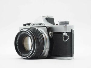 1円～ オリンパス OLYMPUS OM-1 ボディ レンズ F.ZUIKO AUTO-S 50mm F1.8 [ジャンク/現状品]#J56