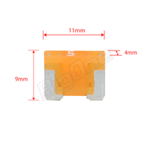 BigOne 低背 平型 ヒューズ 5A ASM 100個セット DC12V車 DC24V車_画像4
