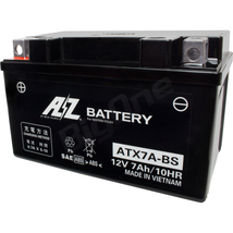 AZバッテリー 充電済 ATX7A-BS バンディット250 XLR125R アクロス VFR400R 互換 YTX7A-BS FTX7A-BS GTX7A-BS KTX7A-BS DYTX7A-BS RBTX7A-BS_画像2