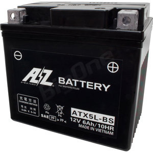 AZバッテリー 充電済 FTR223D リード100 スペイシー100 ATX5L-BS 互換 YTX5L-BS FTX5L-BS FTZ5L-BS GTX5L-BS KTX5L-BS DYTX5L-BS RBTX5L-BS