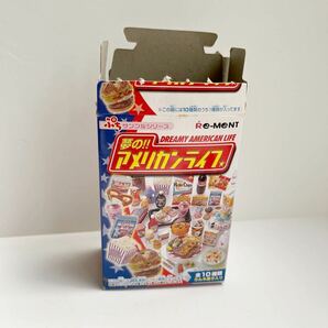 内袋未開封 リーメント ぷちサンプル ミニチュアフィギュア 夢の！！アメリカンライフ 機内食はミートローフ ドール小物の画像3