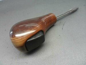 *@8446 BMW 3 series shift knob middle period 318I E46 wood AT S11