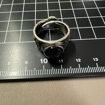 A599 匿名配送 指輪 レディース メンズ カイヤナイト レトロ リング シルバー s925 フリーサイズ サイズ調節可能 ヴィンテージ風_画像8