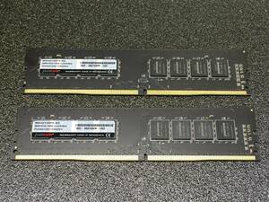 CFD panram W4U2133PS-8G PC4-17000 DDR4-2133 8GB×2枚 （計16GB） 中古 動作確認済み