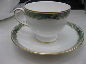 WEDGWOOD Bone china カップ＆ソーサー ICARUS 1客　*34533