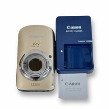 Canon IXY DIGITAL 510 IS /キヤノン コンパクト デジ タルカメラ/本体、充電器、バッテリー セット_画像1