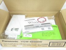 ○ 未使用保管品 Panasonic パナソニック VGW65500W マンションHA Dシリーズ用 セキュリティインターホン 1M型親機_画像2