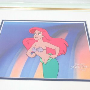 ○ ディズニー Ariel アリエル 絵画 アート セル画の画像2