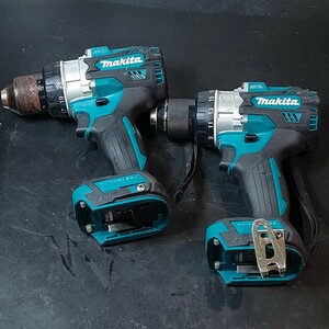 ジャンク品 マキタ makita 18V 充電式ドライバドリル DF486D 本体のみ 2点セット 不動 コードレス