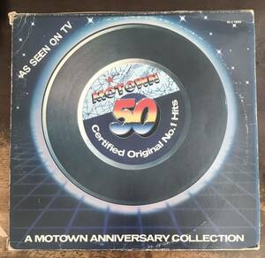 モータウン全50曲5LP■MOTOWN 50 Certified Original No.1 Hits: A Motown Anniversary Collection ■5LP Set / 1983 Motown Records / Sil