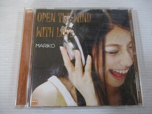 BT　P1　送料無料♪【　OPEN THE WiND / WiTH LOVE MARIKO　】中古CD　