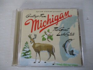 BT　P1　送料無料♪【　SUFJAN STEVENS presents GREETINGS FROM Michigan THE GREAT LAKE STATE　】中古CD　