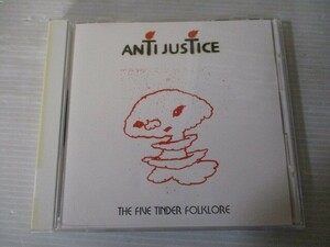 BT　P3　送料無料♪【　ANTI JUSTICE THE FIVE TINDER FOLKLORE　】中古CD　