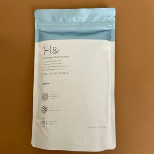 750g スイソサム H& アッシュアンド　水素入浴剤　水素風呂　湯冷めしにくい　水素入浴料 ナノバブル　塩素除去　タオル付属可能