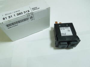 E30 316~M3,E28 520~M5 for front & rear foglamp light ( foglamp ) switch BMW original new goods (6131 1 380 312)