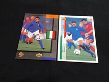 希少 World Cup USA94 #UD20 #124 ROBERTO BAGGIO ロベルト・バッジョ 2枚まとめセット UPPER DECK _画像1