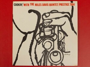 ◇米盤 マイルス・デイビス Cookin' With The Miles Davis Quintet/RVG刻印/LP、PR7094 #N07YK1