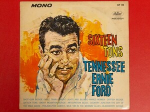 ◇【赤盤 白ラベル】テネシー・アーニー・フォード Tennessee Ernie Ford/Sixteen Tons/国内盤LP、2LP-148 #N07YK3