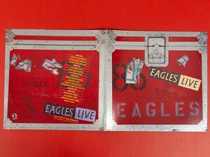 ◇◇【ポスター付】米盤 Eagles Live イーグルス/STERLING刻印/2LP、BB-705 #N07YK4