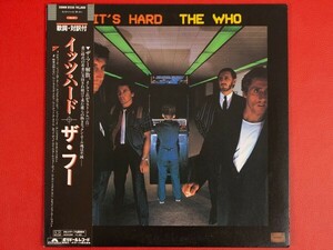 ◇【美盤】ザ・フー The Who/イッツ・ハード It's Hard/国内盤帯付きLP、28MM0220 #N22YK4
