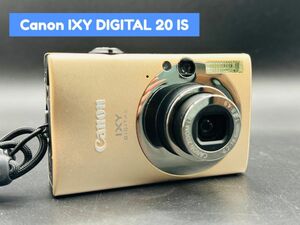 【希少品】 Canon IXY DIGITAL 20 IS キャメル 動作品