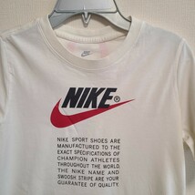 【美品】NIKE KIDS/半袖Tシャツ/Lサイズ/12－13歳/アイボリー_画像3