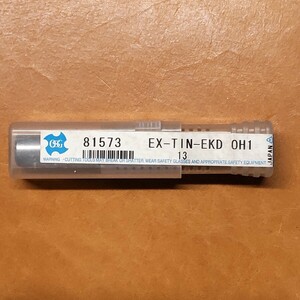 (未開封未使用品)OSG オーエスジー EX-TIN-EKD(OH1) 13 キー溝用エンドミル プラス交差