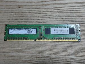 Micron 4GB 1R×8 PC3-12800U-11-13-A1　