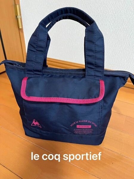 ルコック　le coq sportif レディース　ミニトートバック　テニス　バトミントン　ウォーキング　 スポーツ