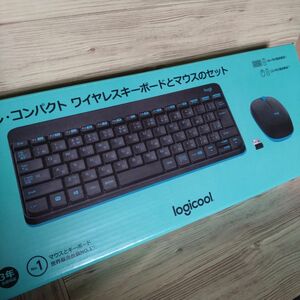 Logicool ロジクール ワイヤレス マウス キーボード セット 無線 ブラック ブルー