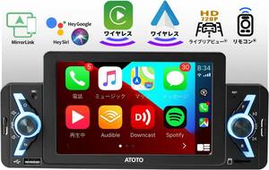 【新品】ATOTO F7WE 1 DIN カーオーディオプレーヤー　F7G1A5WE